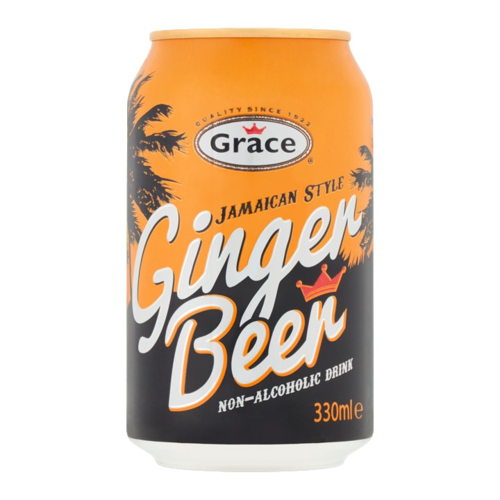 Grace Ginger Beer Jamaican Style Alcoholvrij Blik 330ml