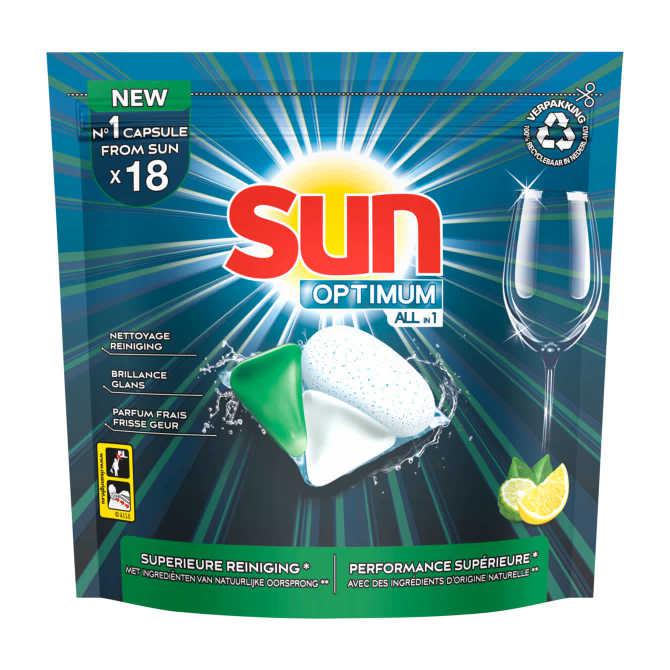 Sun Vaatwastabletten all in 1 lemon