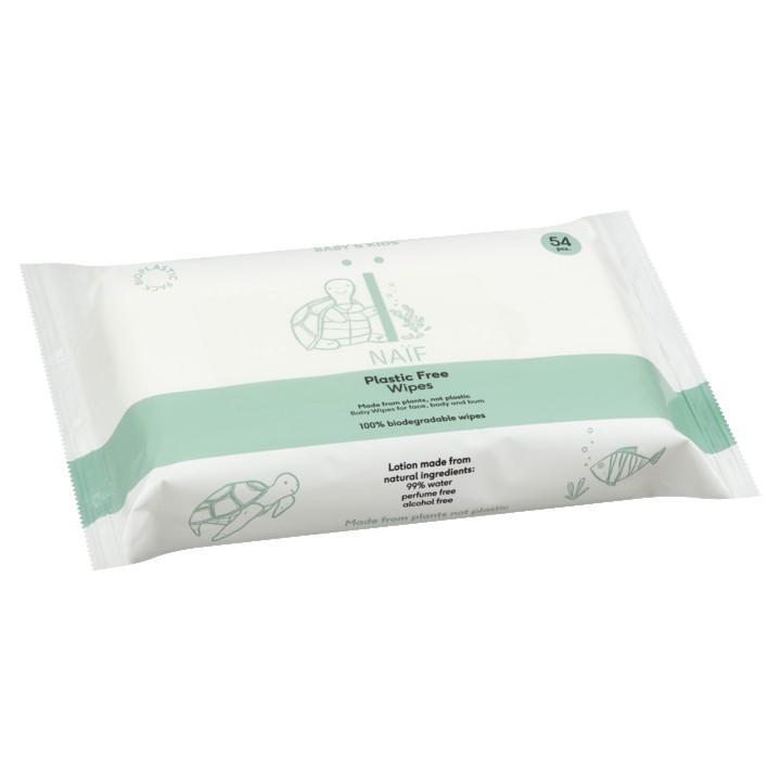 Naïf Plasticvrije Billendoekjes voor Baby & Kids 54 Stuks | Nederland Life Naïf Plasticvrije Billendoekjes voor Baby & Kids 54 Stuks