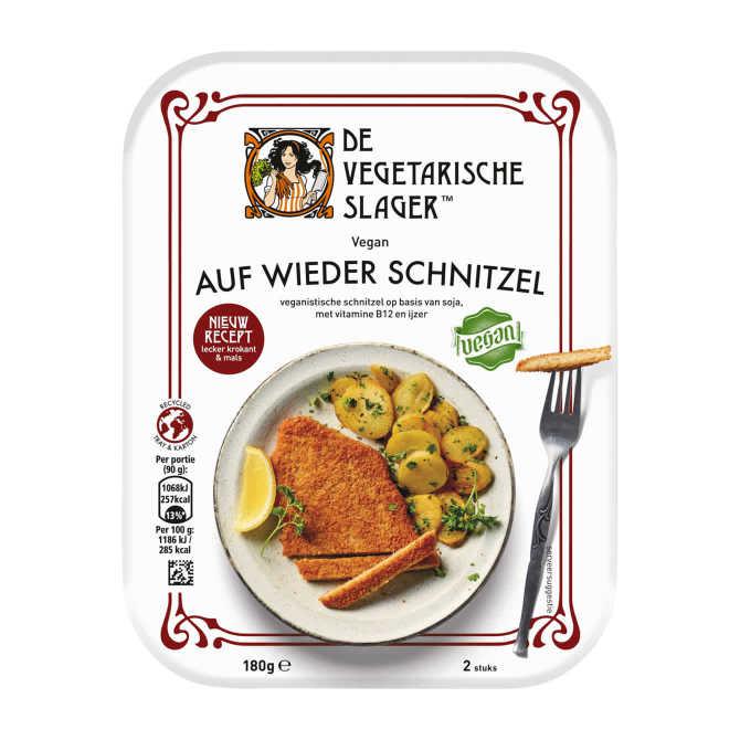 Vegetarische Slager aufwieder schnitzel