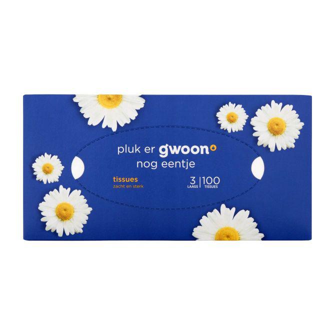 g&#039;woon Tissues 3-laags