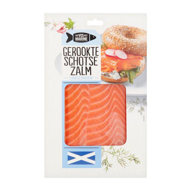 Vis Marine Gerookte Schotse zalm