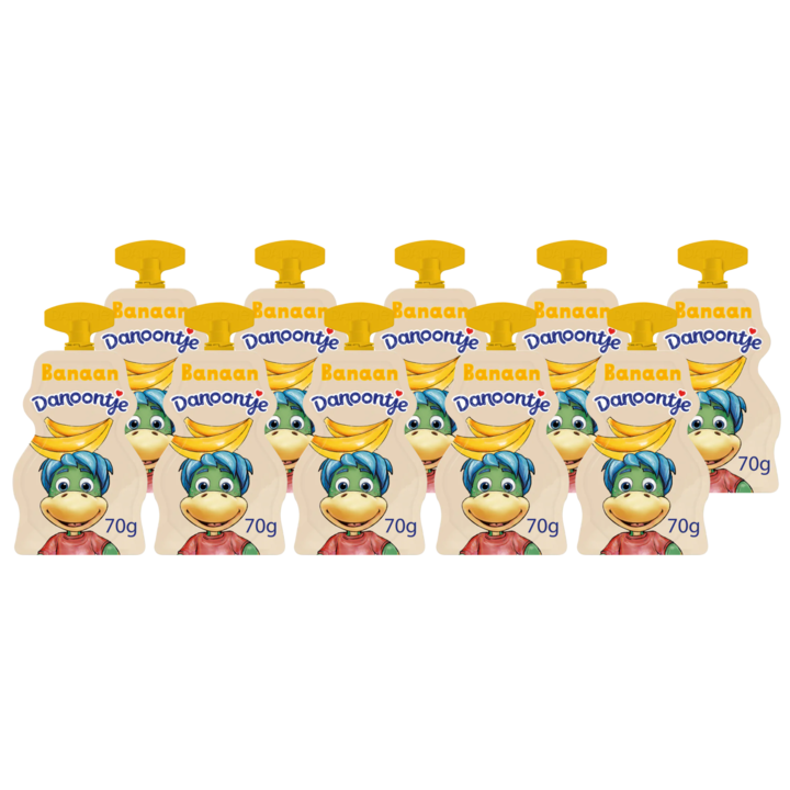Danoontje Tussendoortje Banaan 10 x 70g