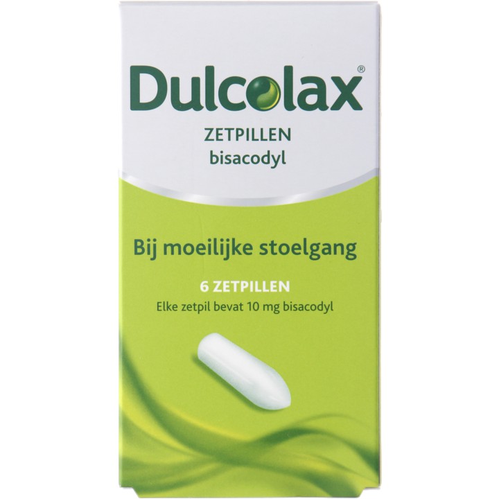 Dulcolax Zetpillen (laxeermiddel) 10 mg, 6 stuks