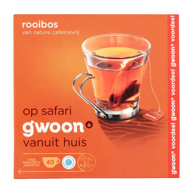 g&#039;woon Rooibos thee