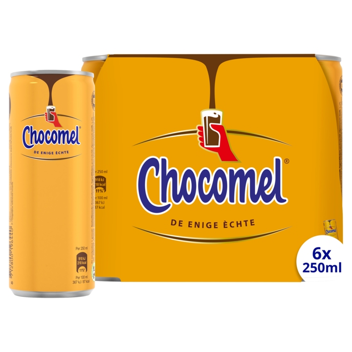 Chocomel Vol blik 6 x 250ML