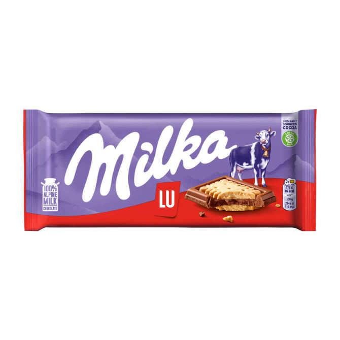 Milka chocolade reep LU 87 g