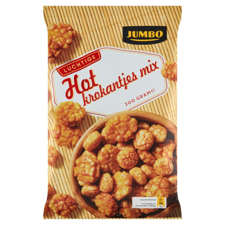 Jumbo Krokantjes Mix Hot 200g