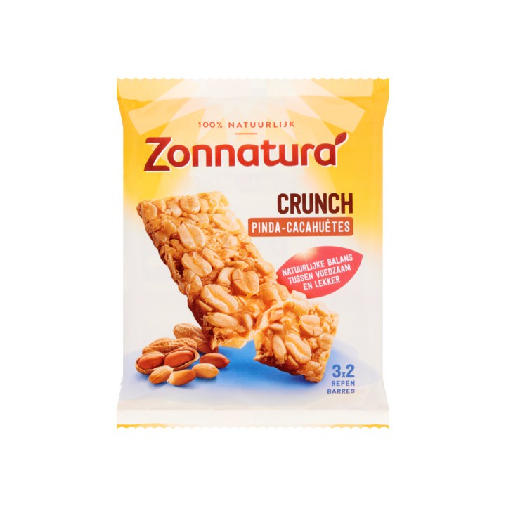 Zonnatura Crunch Pinda 3 x 45g