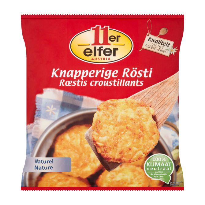 Elfer Knapperige R&amp;ouml;sti rondjes