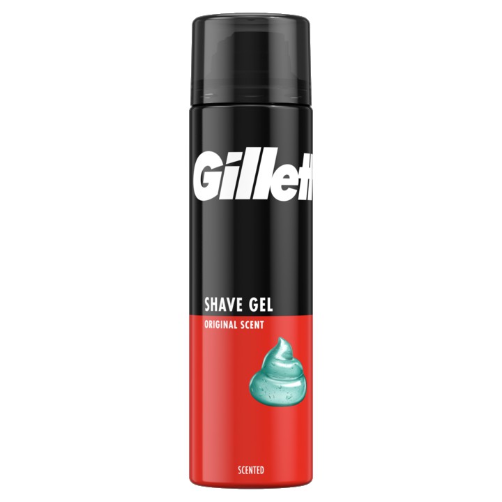 Gillette Classic Scheergel Originele Geur, 200ml