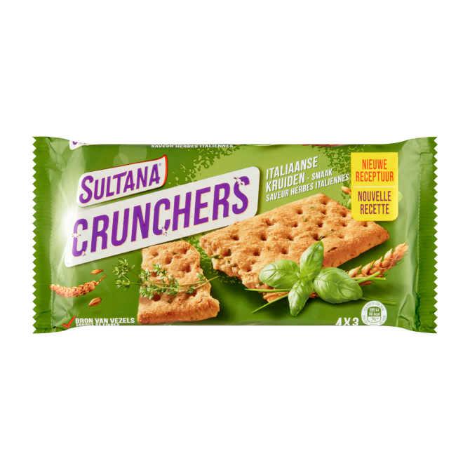 Sultana Crunchers Italiaanse kruiden smaak