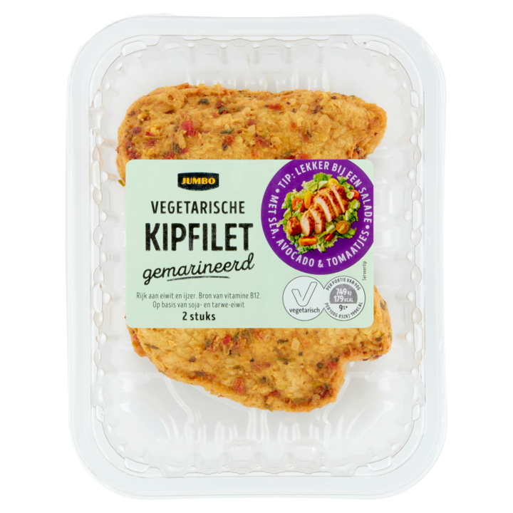 Jumbo Vegetarische Kipfilet Gemarineerd 2 Stuks