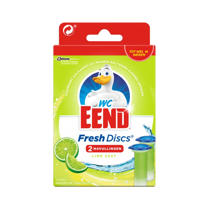 WC Eend Fresh Discs Lime Zest navul