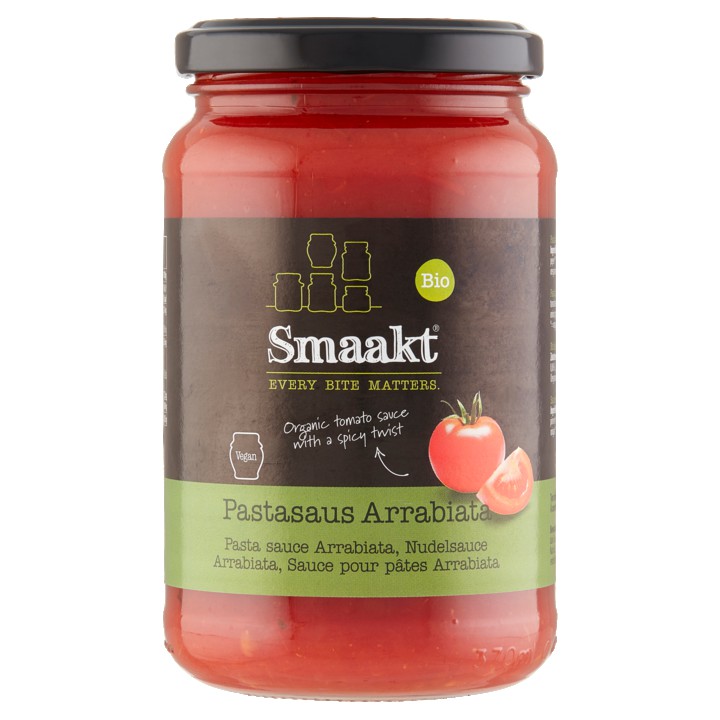 Smaakt Bio Pastasaus Arrabiata 350g