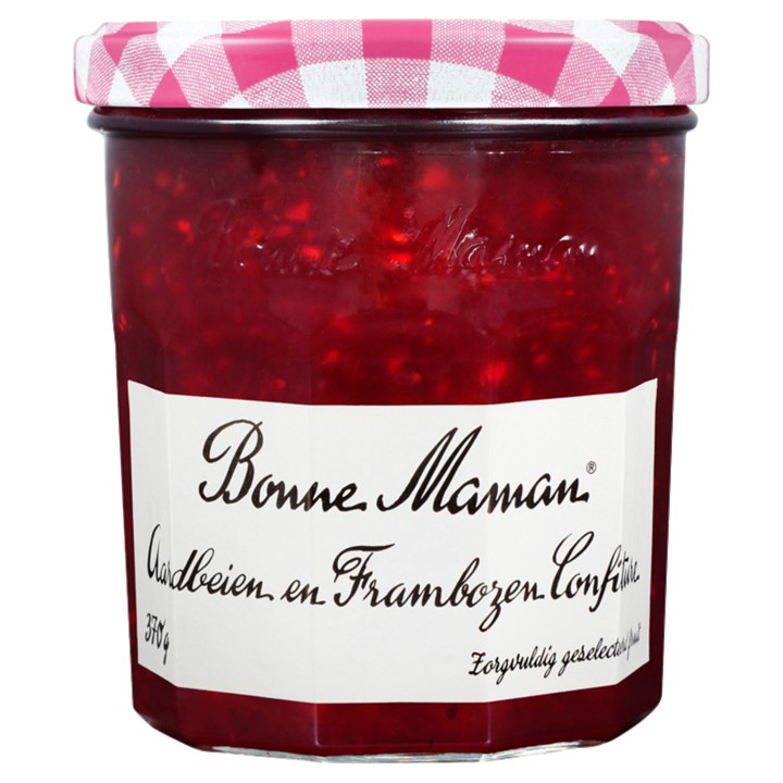 Bonne Maman Aardbeien en Frambozen 370g