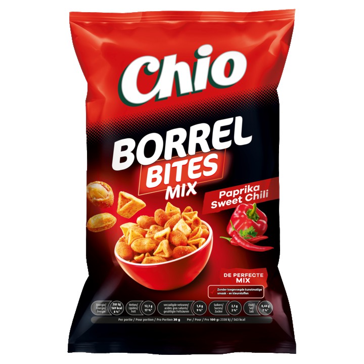 Chio Borrel Bites Mix Paprika Sweet Chili 240g