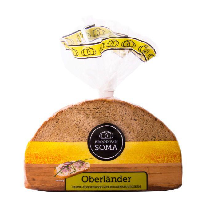 Brood van Soma Oberl&amp;auml;nder wit tarwe-roggebrood 400 g