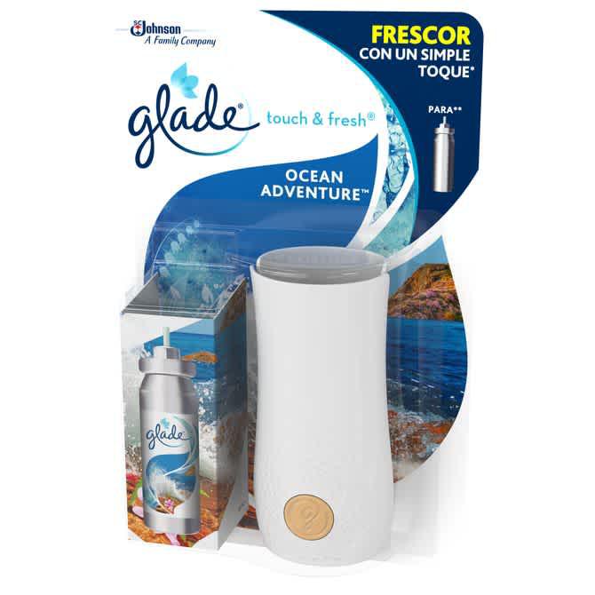 Glade Touch &amp; Fresh Ocean Adventure houder