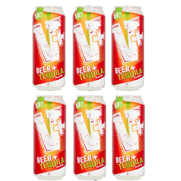 Veltins V Beer Tequila Flavor Blik 6 x 500ml