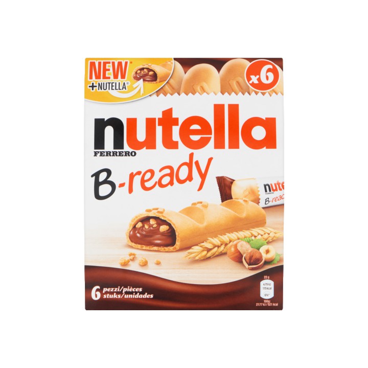 Nutella B-Ready 6 Stuks 132g