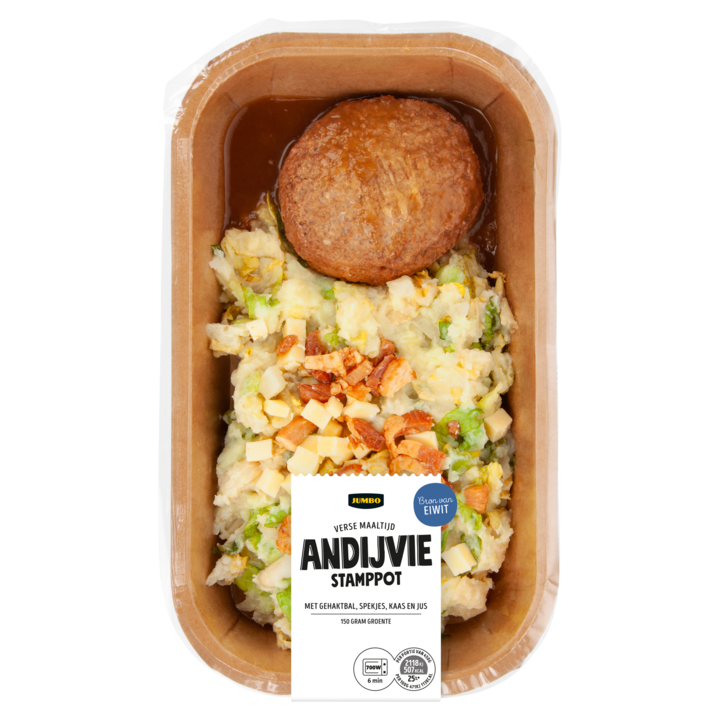 Jumbo Verse Maaltijd Andijvie Stamppot 450g