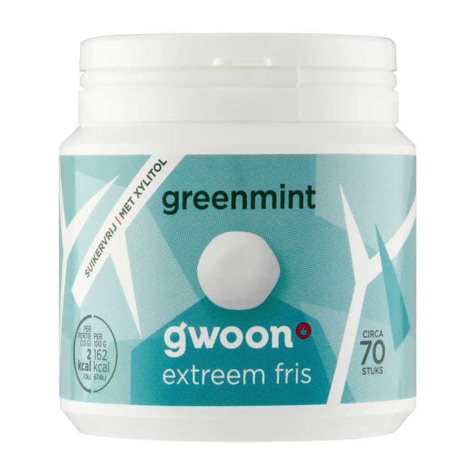 g&#039;woon Kauwgom greenmint