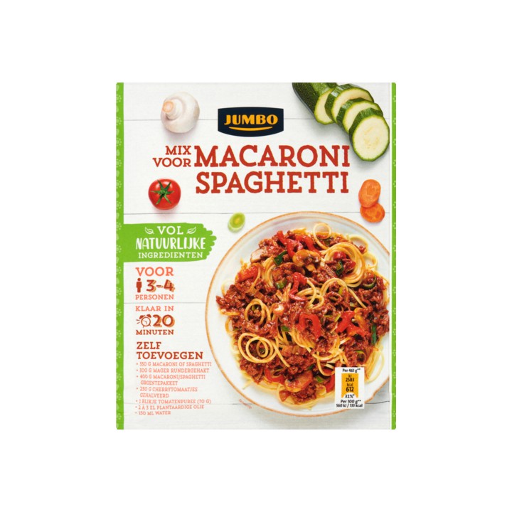 Jumbo Macaroni Spaghetti Mix 55g