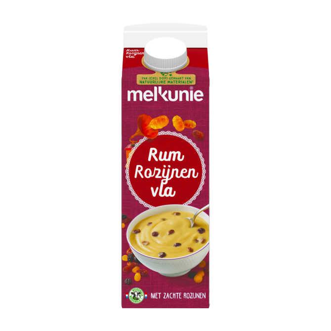 Melkunie Rum rozijnen vla