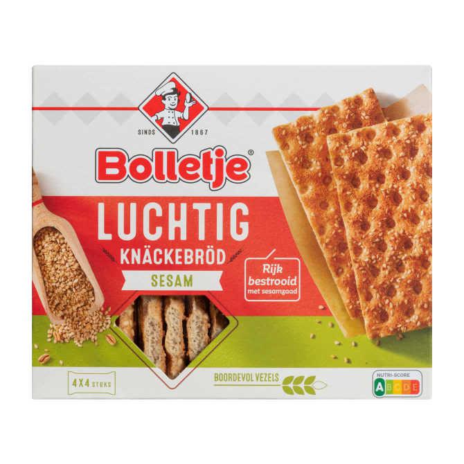 BOLLETJE Knackebrod Luchtig Sesam