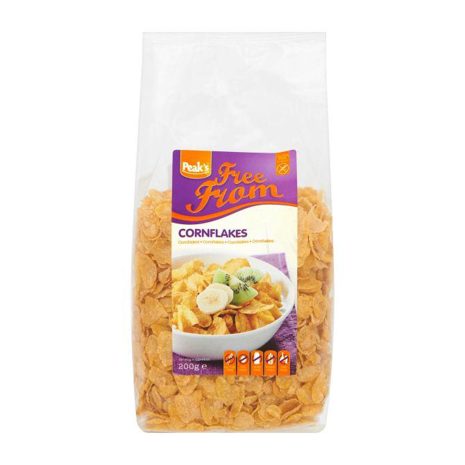 Peak's Free From Cornflakes 200 g | Nederland Life Peak's Free From Cornflakes 200 g
