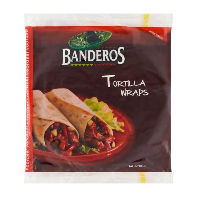 Banderos Tortilla wraps original voordeel