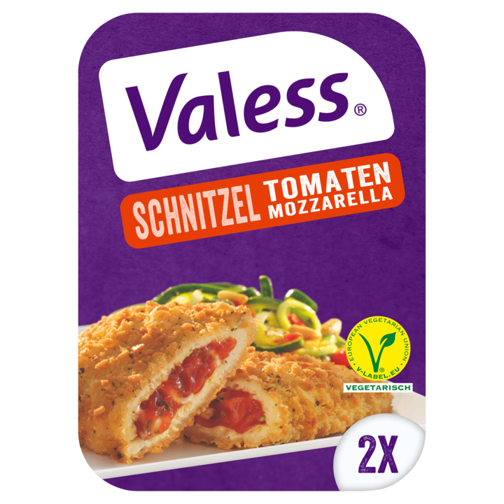 Valess Tomaat-Mozzarella Schnitzel vegetarisch 2 x 90g