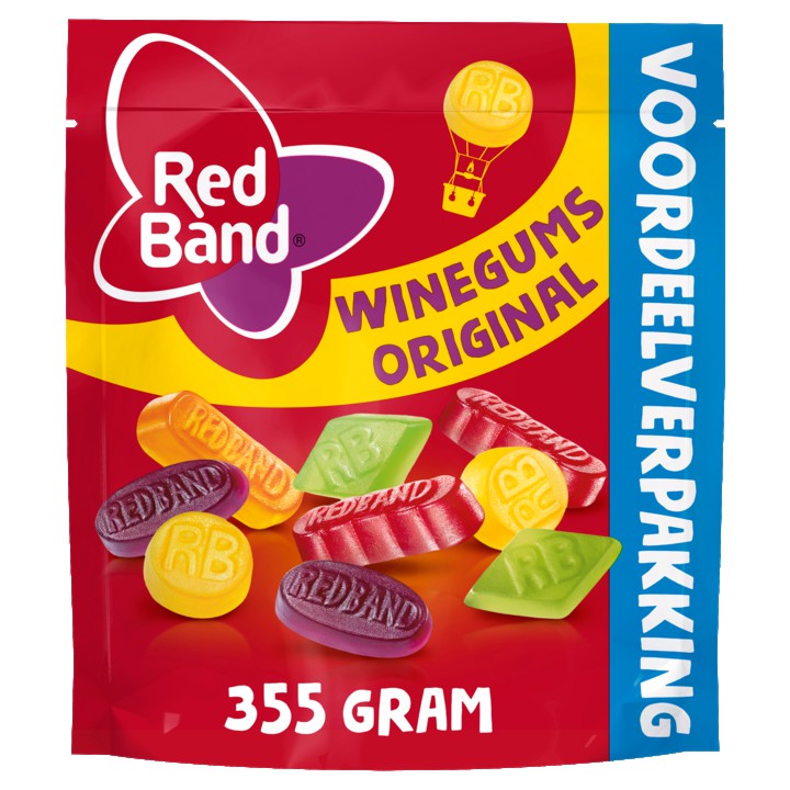 Red Band Winegummix XL Snoep 355g