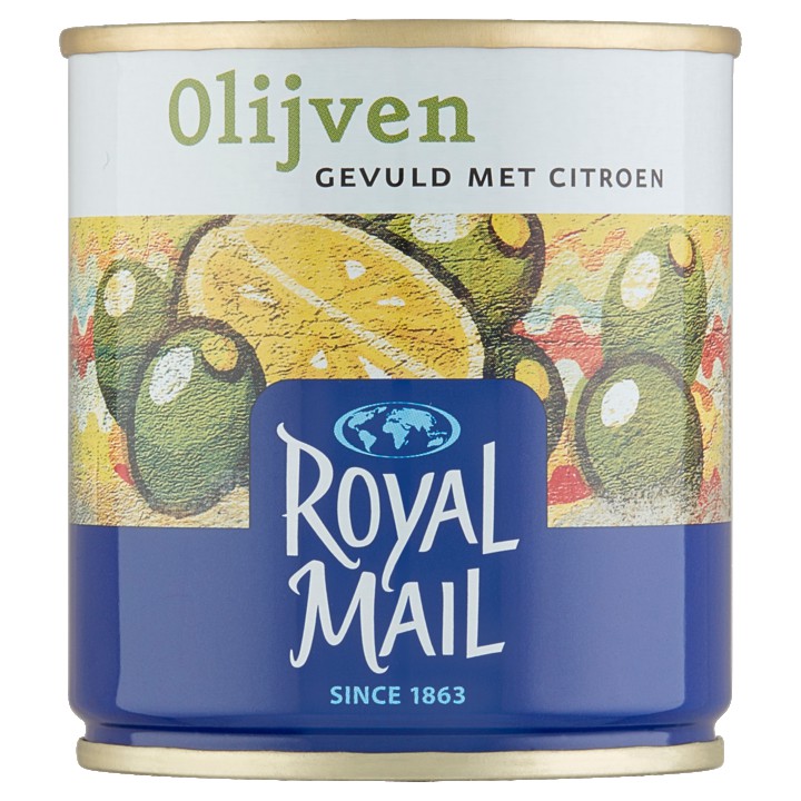 Royal Mail Olijven Gevuld met Citroen 200g