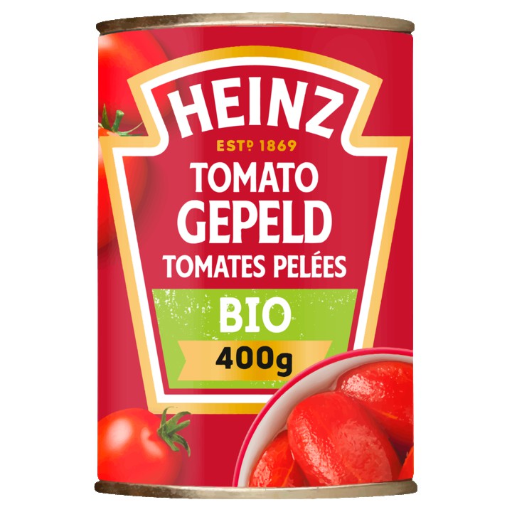 Heinz Tomaten Gepeld Bio 400g