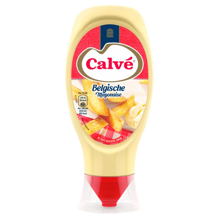 Calv&amp;eacute; Belgische Mayonaise Knijpfles 430ml