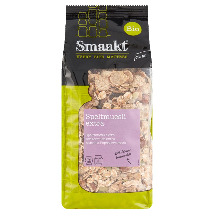 Smaakt Bio Speltmuesli Extra 475g