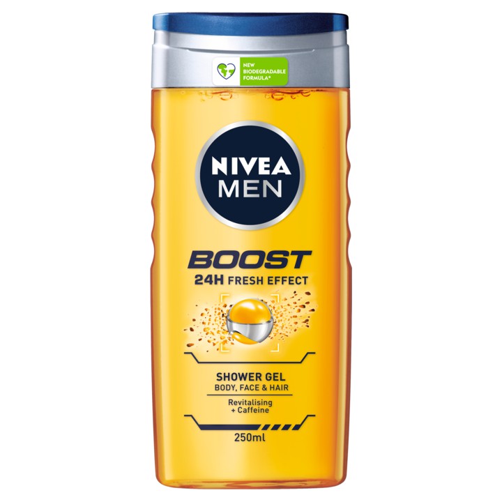 Nivea Men Boost 24h Fresh Effect Shower Gel 250ml