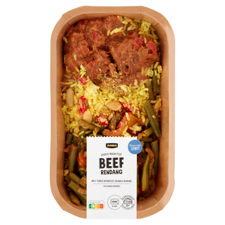 Jumbo Verse Maaltijd Beef Rendang 450g