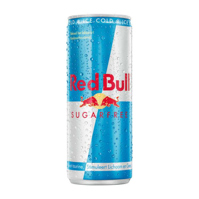 Red Bull Sugarfree gekoeld