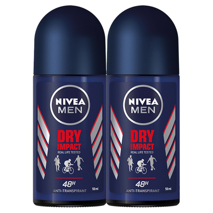 Nivea Men Dry Impact Anti-Transpirant 2 x 50ml