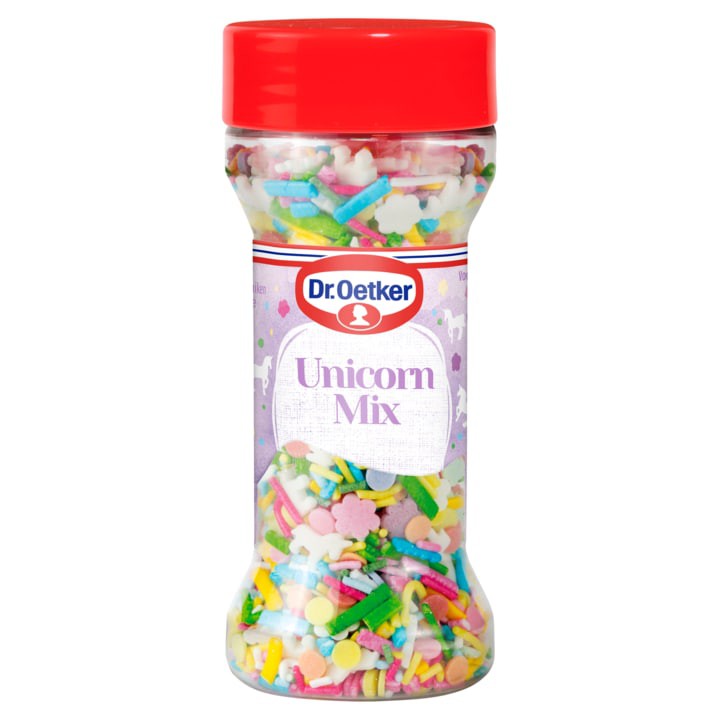 Dr. Oetker Unicorn cupcake taart versiering 48g