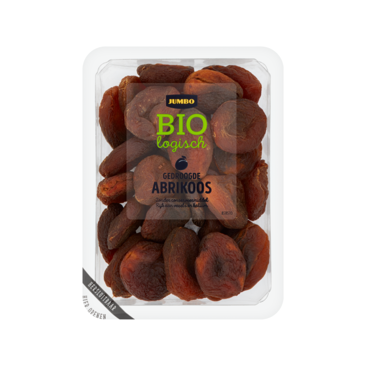 Jumbo Gedroogde Abrikoos Biologisch 250g