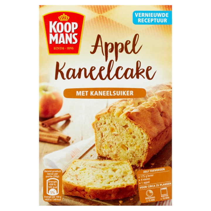 Koopmans Appel Kaneelcake mix