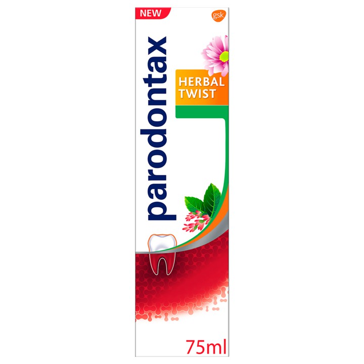 Parodontax Herbal Twist dagelijkse tandpasta tegen bloedend tandvlees 75ml | Nederland Life Parodontax Herbal Twist dagelijkse tandpasta tegen bloedend tandvlees 75ml