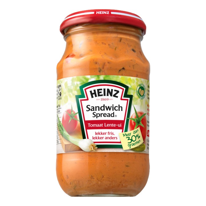 Heinz Sandwich spread tomaat-lente ui 300g