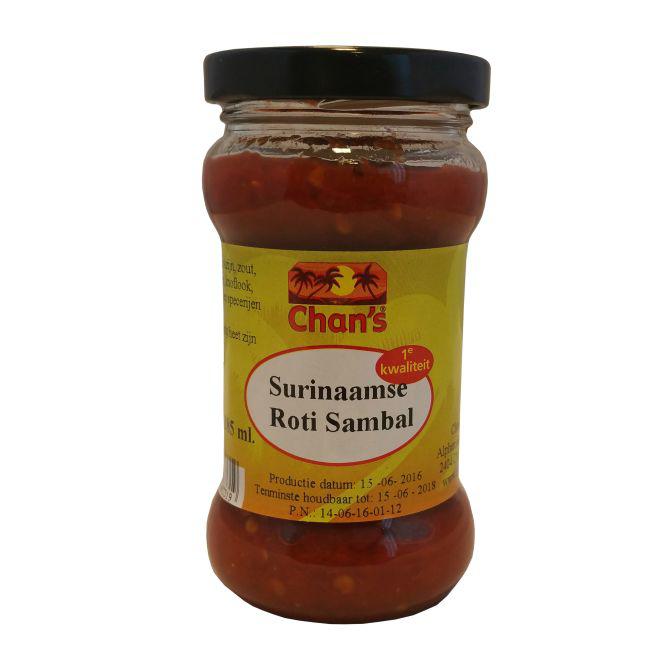 Chan&#039;s Roti sambal