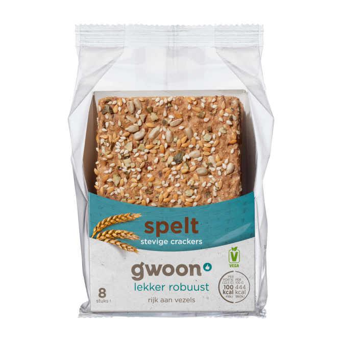 g&#039;woon Crackers spelt