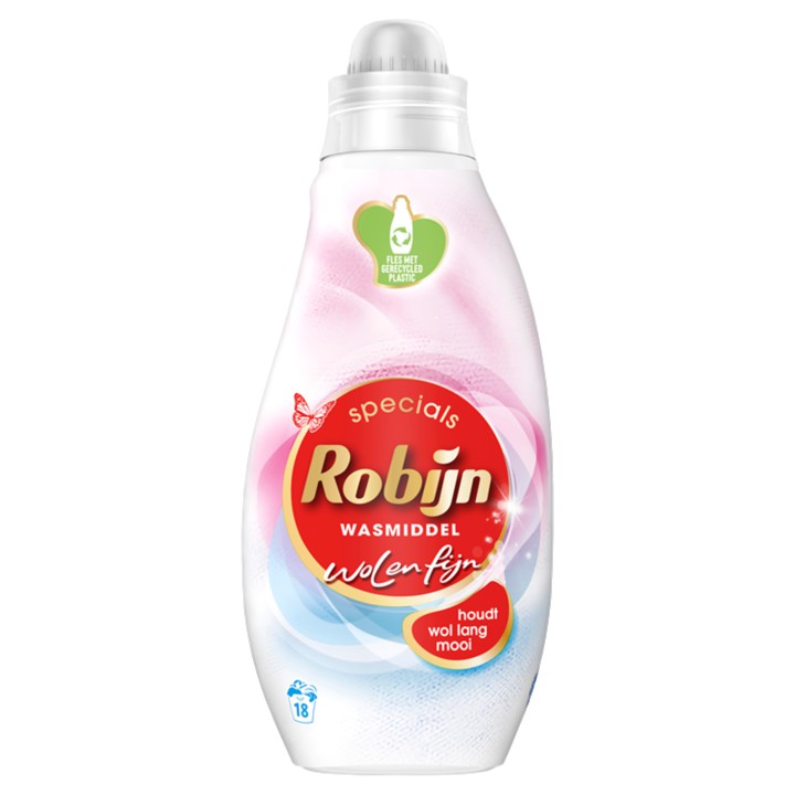 Robijn Specials Vloeibaar Wasmiddel Wol &amp;amp; Fijn 18 Wasbeurten